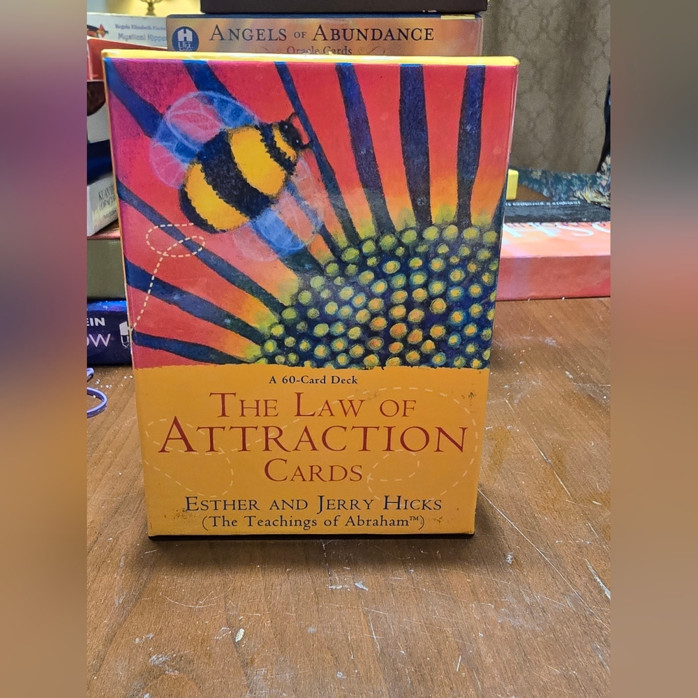 THE LAW OF ATTRACTION CARDS by Esther & Jerry Hicks 60 Cards 